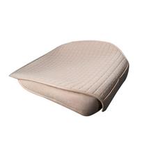 SEAMETAL lininis automobilio sėdynės užvalkalas Four Seasons priekinis lininis audinys, kvėpuojantis sėdynės apsauginis kilimėlis 1pc Front Seat smėlis