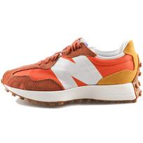 New Balance 327 Orange Sneakers MS327CLA 38 white