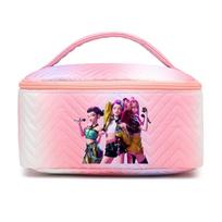 Spalvota kosmetinė, didelės talpos, nešiojama, maža tualeto krepšys, Ins vėjo stiliaus laikymo krepšys Cosmetic bag