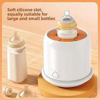 Electric Milk Shaker Baby Smart Milk Foaming Machine Portable Milk Foaming Machine Milk Adjuster Automatic Milk Flushing Machine beige