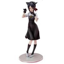 22CM Anime Kaguya sama wa Figure Kokurasetai Tensai tachi no Ren'ai Zunousen Shinomiya Kaguya 1/7 Model Toy Gift Aciton Figure No box black