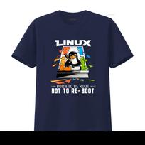 Linux Born To Be Root Not Reboot T Shirt Funny Kernel Tux Penguin Design vintage Washed Unisex Stylish graphic designer clothes 4XL black