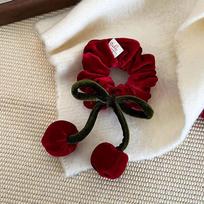 Red Velvet Princess Tulip Hair Tie for Girls gray