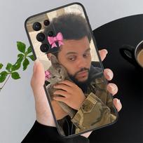 Phone Case For Samsung A17 A55 A16 A56 A35 A15 A53 A54 A33 A34 A25 A05S A52 A52S A07 A26 A06 The Weeknd New Poster album A15 brown