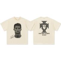 ZX Cristiano Ronaldo Neymar Football Casual Tshirt Mens and Womens Luxury Brand Top 4XL gray