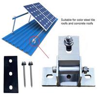 2 Pcs Lightweight Mount Bracket Aluminum Solar Panel Brackets Rust Prevention 15-30 Degree Angle Solar Panel Tilt Mount Brackets China Mainland blue