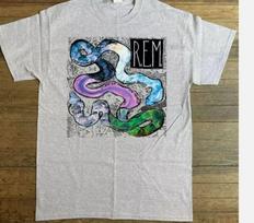 REM Reckoning 1984 Album Promo SPORT GREY T-shirt XL gray