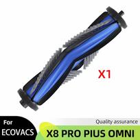For Ecovacs X8 Pro Omni Robot Vacuum Cleaner Replacement Accessories Roller Main Side Brush Hepa Filter Rag Mop Dust Bag Spare Part 8 Side brush gray