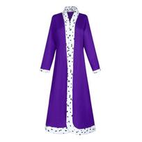 Nuostabus skaitmeninis cirkas Kinger Cosplay kostiumas Violetinė Raudona Ilga skraistė Suaugusiems Vyrams Moterims Fantazija Helovinas Karnavalo vakarėlio apsiaustas XXXL purple