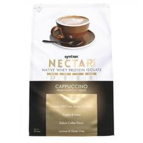 Syntrax Nectar Whey Protein Isolate Cappuccino Gluten-Free Fat-Free Caffeine-Free 907g 2 pcs Ingredients: may be subject to | 907g 2 pcs