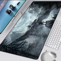 Skyrim Large Gaming Mouse Pad Computer Mousepad Pc Gamer Mouse Mat Laptop Mausepad Silicone Mouse Carpet Keyboard Mat Desk Pad 800x300x2mm