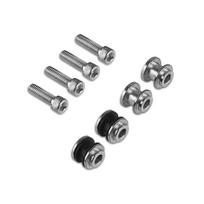 Quick-Release Backrest Mounting Hardware Kit Harley-Davidson Softail Short Models 2017-2018 Aluminum Luggage Rack Adapter 2018 Soft Tail Short Model