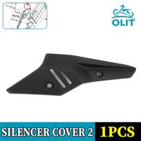 For CFMOTO 450MT Exhaust Pipe Guard CF Moto 450 MT Muffler Anti-scald Plate Protective Shell Motorcycle Original Parts 2