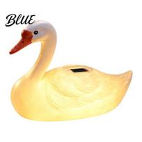 Waterproof Pond Decor Lamps Solar Floating Swan Garden Statue with Warm LED Lights, Outdoor Pool Accessories for Summer Backyard Patio Poolside B beige