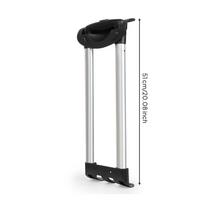 Telescopic Luggage Handle Lightweight Suitcase Pull Drag Rod Reliable 20 Inch
