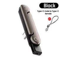 Xiaomi 1/2/3PCS Type C Phone Charging Bracket Adapter 240W Fast Charging OTG Type-C Male to USB-C Female Converter With foldable Holder
