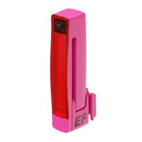 KNOG EF Plus Rear Bike Light USB-A Rechargeable Ultra Lightweight 12g 20 Lumens Waterproof Bicycle Taillight pink