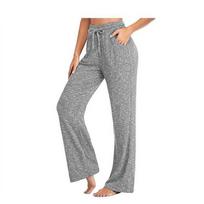 Baggy Summer Joggers Moteriškos kelnės Moteriškos sportinės kelnės Moteriškos kelnės Moteriškos plius dydis plačios kelnaitės sportinės kelnės plius dydis S-5XL XXXL pilka