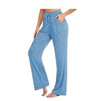 Baggy Summer Joggers Moteriškos kelnės Moteriškos sportinės kelnės Moteriškos kelnės Moteriškos plius dydis plačios kelnaitės sportinės kelnės plius dydis S-5XL S mėlyna