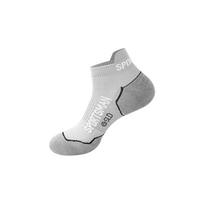 Men's Summer Cotton Athletic Socks - Sweat-Absorbent, Odor-Resistant, Large Size for Running & Basketball One Size pilka spalva