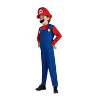 Super Mario Bros Luigi Kostiumas Vaikams Ir Suaugusiems Kvėpuojantis Pilno Kūno Cosplay Suknelė Su Išskirtiniu Meistriškumu Child Red,130-140cm blue