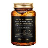 Farm Stay 24K Gold & Peptide Solution Prime Ampoule 250ml black