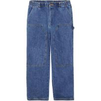 New Era SS25 Qing Teng High School Series Street Retro Straight Loose Casual Jeans Unisex jeans Denim-Blue 14529171 M gray