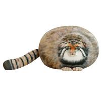 10/20Cm Simulation Manul Soft Plush Toy Down Cotton Stuffed Animal Pillow Sofa Chair Decor Present 10cm pendant
