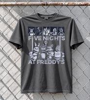 Limited Five Nights At Freddy's Vintage T-Shirt, FNAF T-Shirt, Video Games Shirt, Retro Horror Game Graphic Tee, Gift for FNAF Fans 140 black