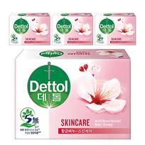 Dettol Skincare Antibacterial Soap 100g 4 pcs green