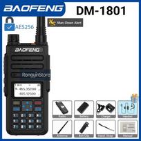 Baofeng DM-1801 Walkie Talkie Dual Time Slot AES256 Digital DR-1801 Upgraded DR-1801UV Dual Band 136-174 & 400-480MHz DMR Radio BRITISH