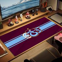Trabzonspor Color Mouse Pad Large Gaming Table Cushion Non-slip Laptop Tablet Big Mousepad XXL Mat Mini PC Playmat With Lock edge 30cmx60cm(11.8x23.6inch) brown