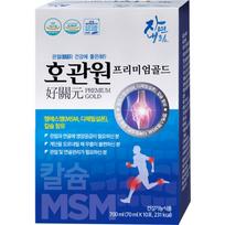 Hogwanwon Premium Gold Joint Health MSM 700ml 3 Boxes 30 pcs 70ml