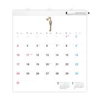 Hobonichi Whiteboard Calendar 2027 Full Size Wall Calendar balta