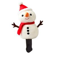 Christmas-Themed Golf Driver Headcover Safeguarding Soft beige