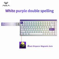 AULA HERO 84 HE Wired Mechanical Keyboard Music Rhythm RGB Gaming Keyboard 8K Return Magnetic Switch High Performance Keyboard