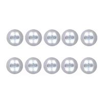 10 vnt. LED šviečiantis vyno taurės padėkliukas, maitinamas baterijomis, šviečianti taurės lipdukas, šviečiantis padėkliukas, butelis White light white