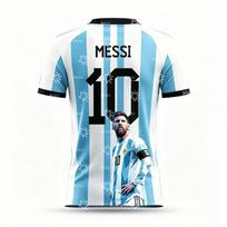 2026 Messi Argentina Team Football Jersey Match & Training Kit Summer Sports  T-Shirt Children's Clothing Tee Y2k XXL
