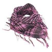 Modish lengvas pledas kutas arabų dykuma Shemagh KeffIyeh skara Pashmina rožinė