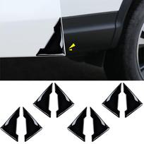 Automobilio durų apsauga, Automobilio durų lipdukas, Kampinė apsauga, Automobilio durų apsauginis elementas, Automobilio durys black