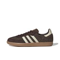 adidas Samba OG Tweed Pack vyriški sportbačiai, tamsiai rudi, kreminės-baltos spalvos, guminiai, ID1450 36⅔ black