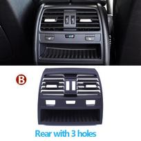 Upgraded Front Rear Air Vent Grille Outlet Panel For BMW 7 Series F01 F02 730 735 740 2009-2016 Rear B gray