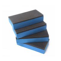 Car Ceramic Coating Sponge Waxing Pad Sponges with Cloth Car Paint Surface Crystal Plating Sponge Block Auto Accessories black