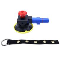 Quick Fix Car Dent Puller Set With Adjustable Straps Rubber Suction Cup For Auto Body Dent Repair Tool Care blue