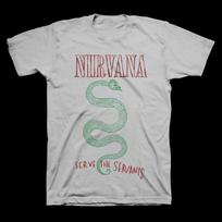 Rock Band Nirvana Y2K T-shirt Men and Women Summer Gothic Retro Clothing Fashion Casual Round Neck Short Sleeved Top Streetwear XXL raudona