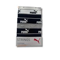 Puma BASIC 3-PACK 93533707 women's thongs size S black