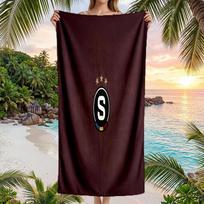 Sparta Prague Beach Towel Soft Microfiber Summer Towel Quick Dry Absorbent Towel for Beach Swimming Pool Travel 70cmx140cm(27x55inch)