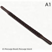 1Pcs Gua Sha Abdominal Massager Plastic 37/65 Beads Universal Back Massage Tendons Scraping Stick Point Treatment A146