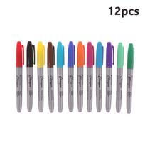 6/12pcs Microblading Erasable Skin Marker Pen Tattoo Sketch Transfer For Body Art Makeup Accessories Office Study Supply 12pcs gray