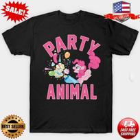 My Little Pony: Friendship is Magic Pinkie Pie Party Animal T-Shirt Unisex T-Shirt S pink